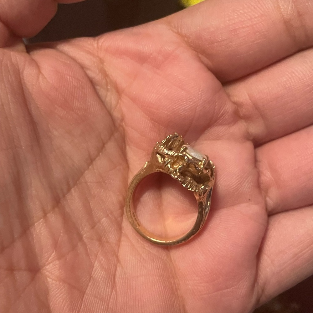 14k solid gold ring - Picture 8 of 8